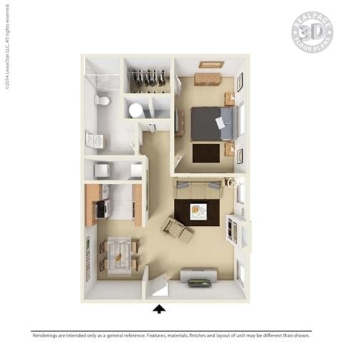 Floorplan - Aviare Place Apartments