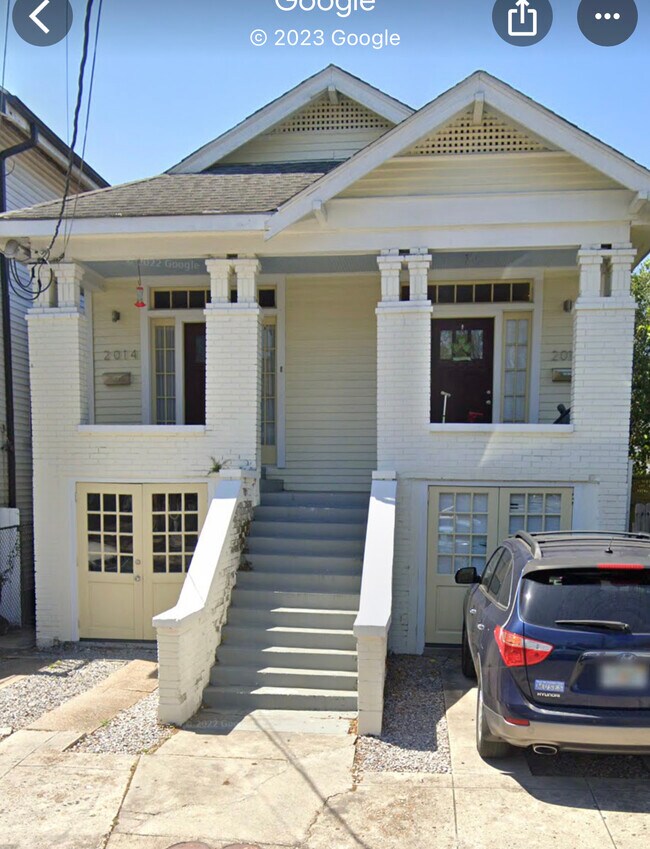 Front view w/ assigned parking spot - 2016 Jena St