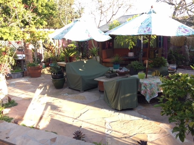 Off redwood deck - 1136 8th St