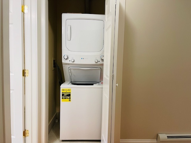 Laundry closet on upper level - 32 Westville Ave