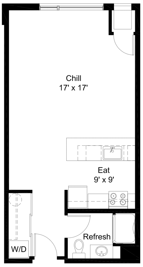 Floorplan - Outfield Ball Park Lofts