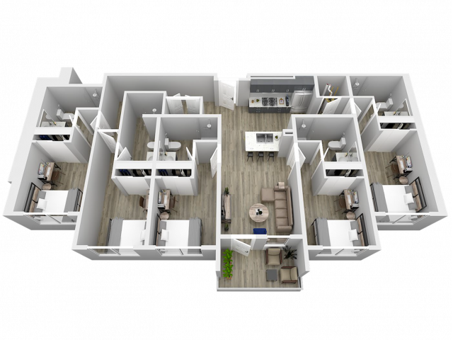 3D image of Floor Plan - 320 West Mag