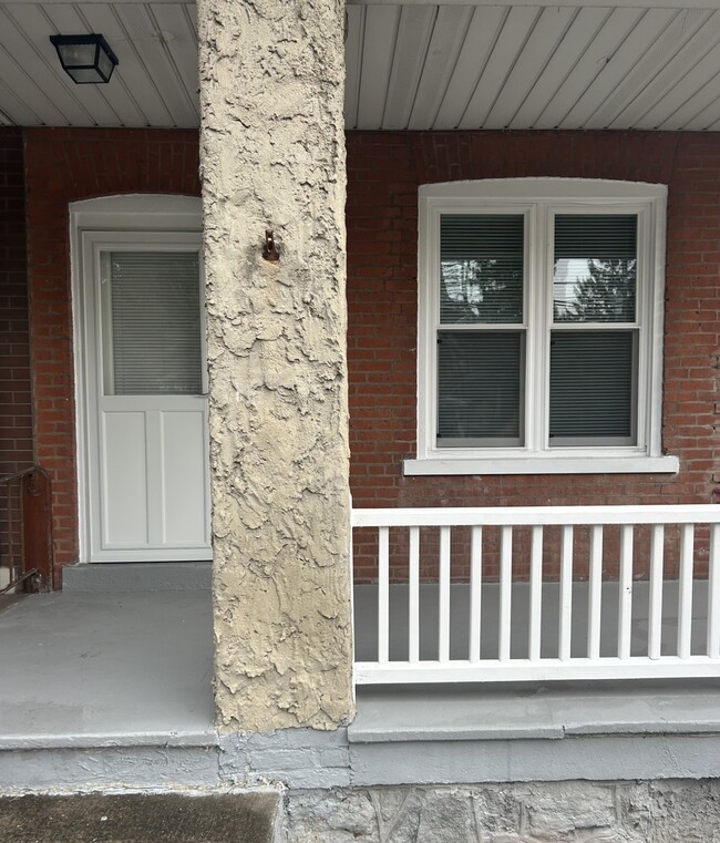 covered front porch, faces Route 378. - 3807 PA-378