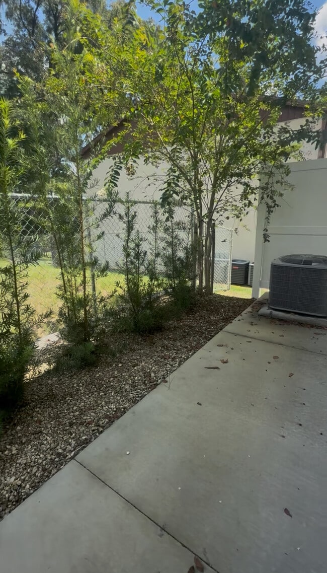 Your own private back patio. - Woodland Place