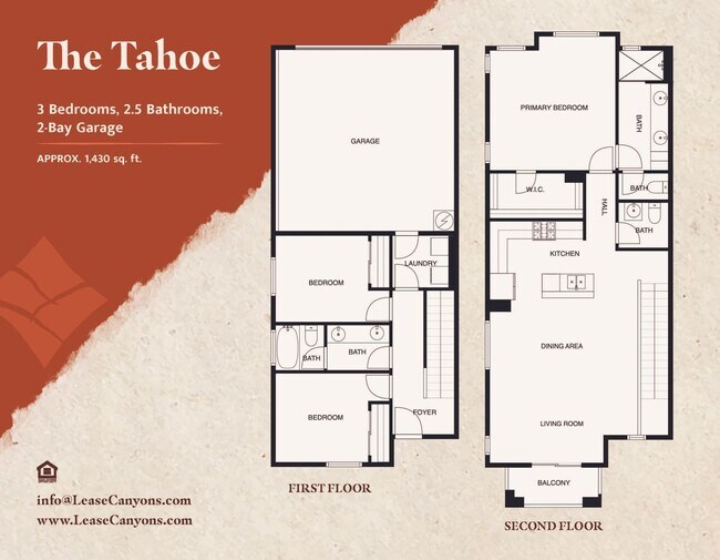 Building Photo - The Tahoe - Luxury 3 Bedroom, 2.5 Bath Townhome with Full 2 Car Garage