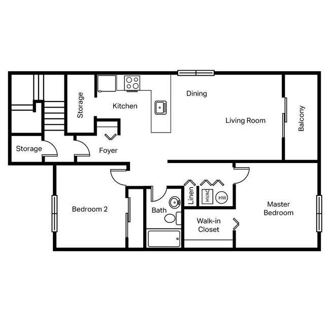 Floorplan - Plymouth Square Village