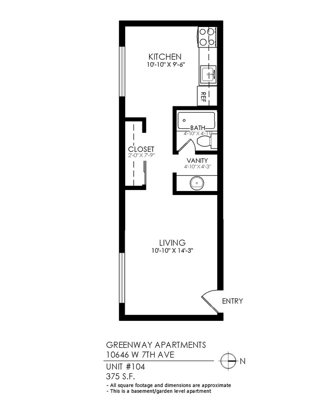 Floorplan - Greenway Apartments