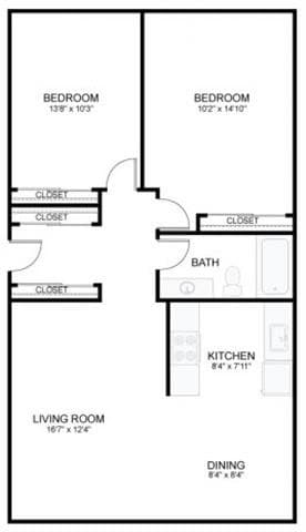 Floorplan - Towne Square