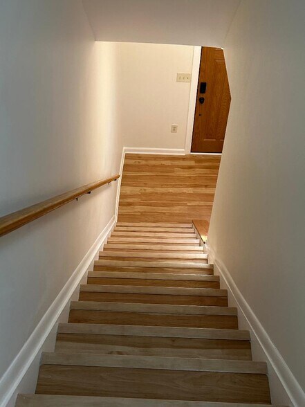 Stairs to upstairs - 69 Old Mill Bottom Rd N