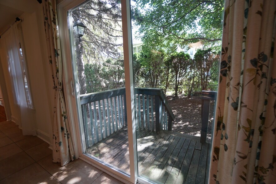 Patio Door from Kitchen Area - 224 E Benton Ave