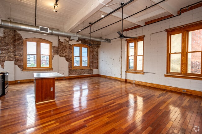 1BR, 1BA - 1,398SF - Unit 308 - Living Room - The Emporium