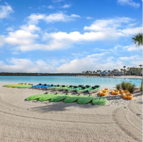 Fourteen acre swimming lagoon with kayak - 363 Caribbean Pl