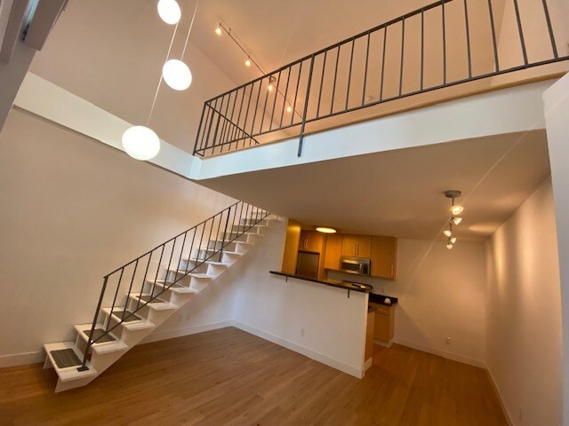 main floor and upstairs to bedroom - 1395 Lyon St
