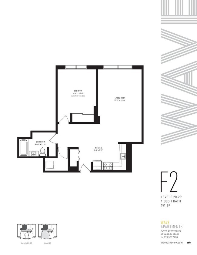 Floorplan - Wave Lakeview