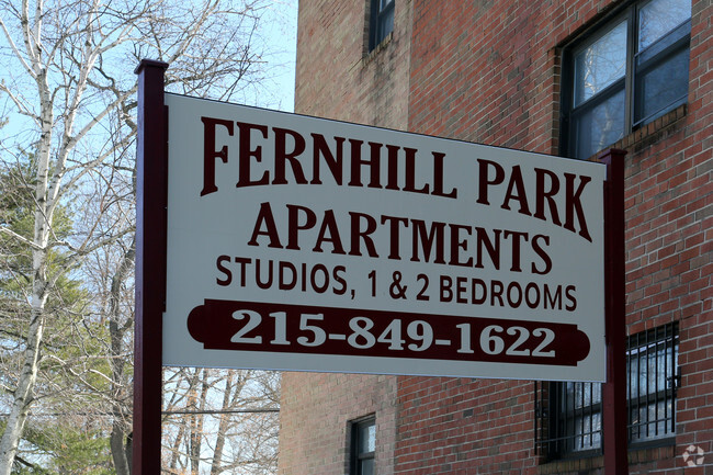 Building Sign - Fernhill Park Apartments