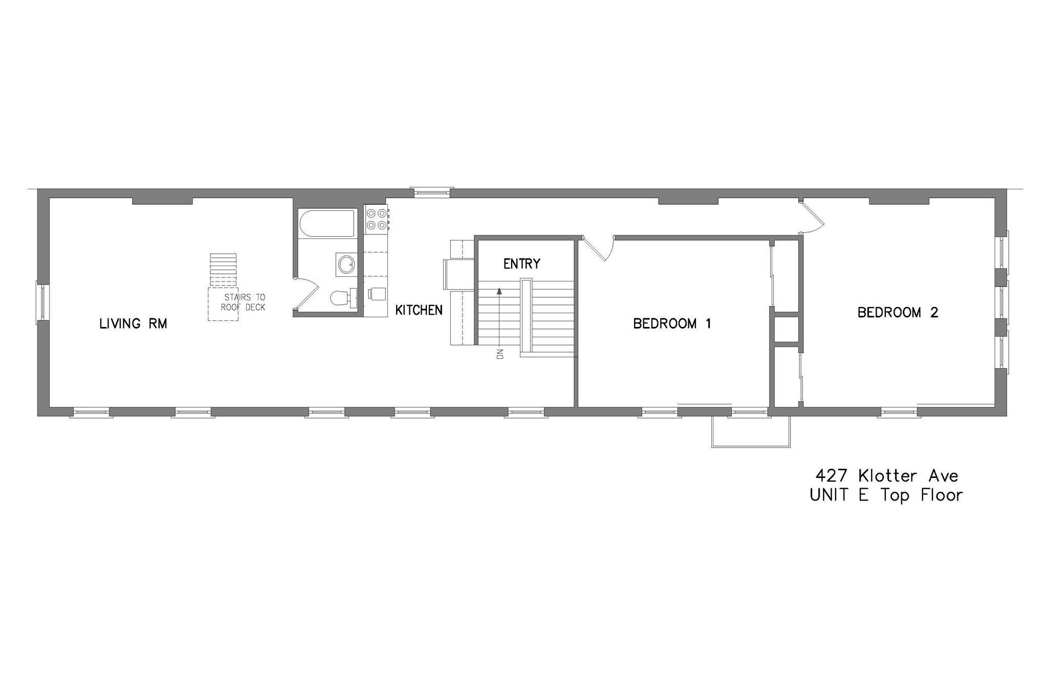Floor Plan - 427 Klotter Ave