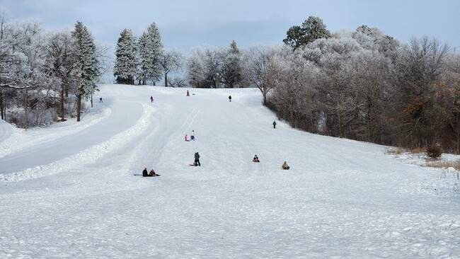 Sledding, tubing, skiing at Wirth Park - 1402 N Girard Ave N