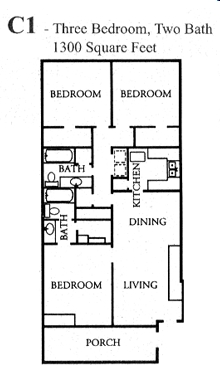3BR/2BA - Princeton Club