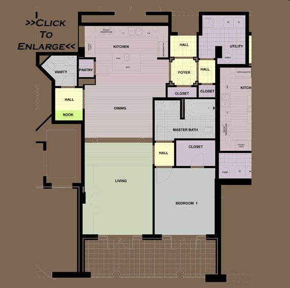 1BR/1.5BA - 505 Broadway
