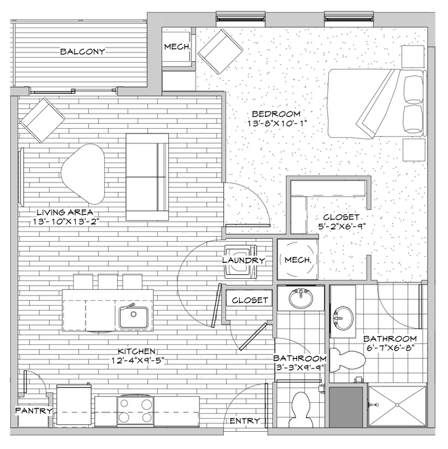 Jerome 213- 1bed - The Jerome