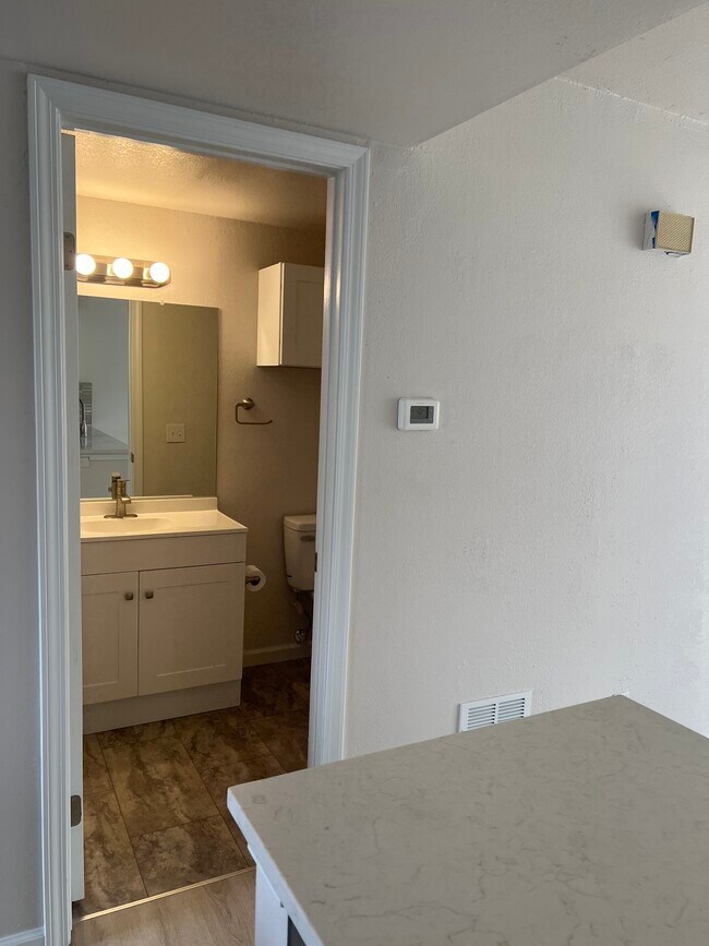 Half bath lower level - 1338 S Crystal Way