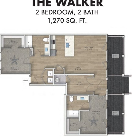 Floorplan - The Jameson