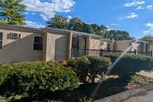 Entrance to Building - Stewart Woods