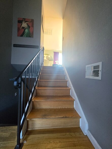 From front door to upstairs/downstairs - 965 S Parfet Way