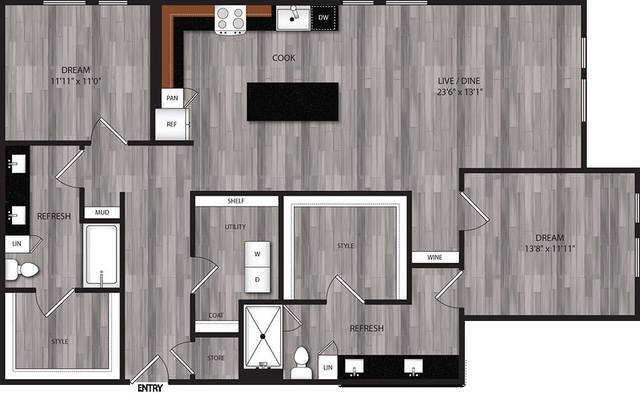 Floorplan - The Cooper
