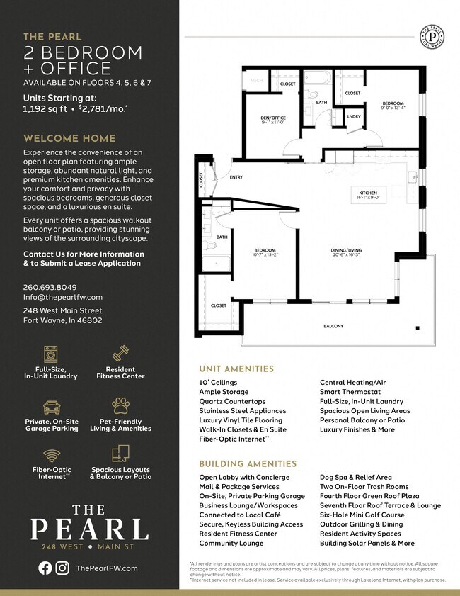 Floorplan - The Pearl