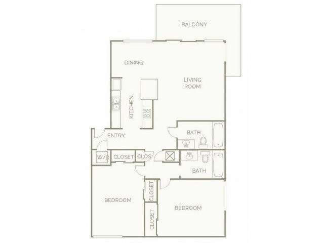 B 2X1 (with fireplace) - Woodlark Residences