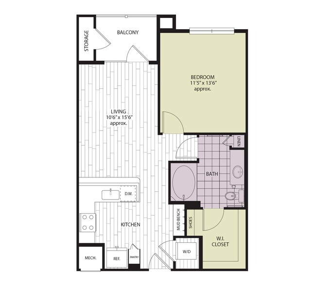 Floorplan - The Mitchell at Woodmill Creek