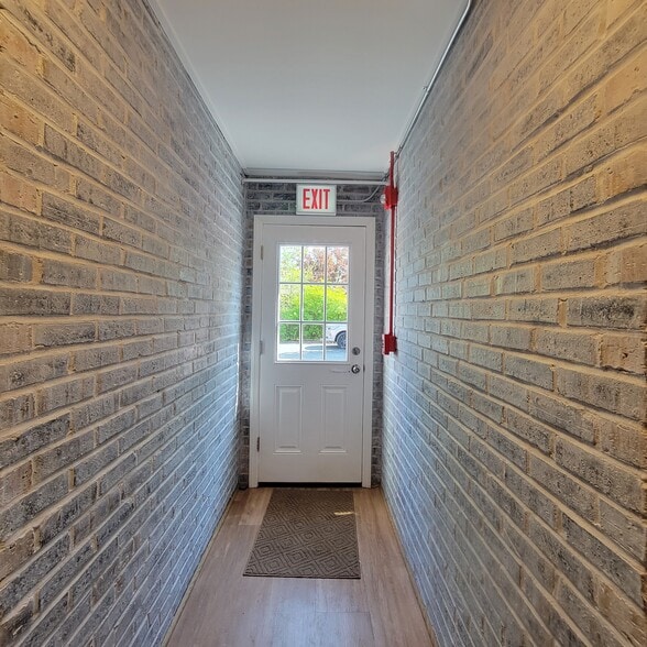 Building exit to parking lot - 6537 173rd Pl