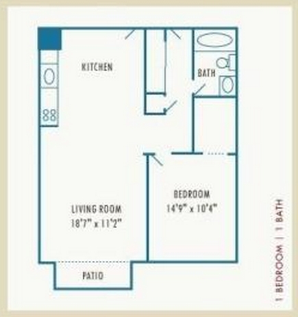 1BR/1BA - LOWELL ARMS APARTMENTS