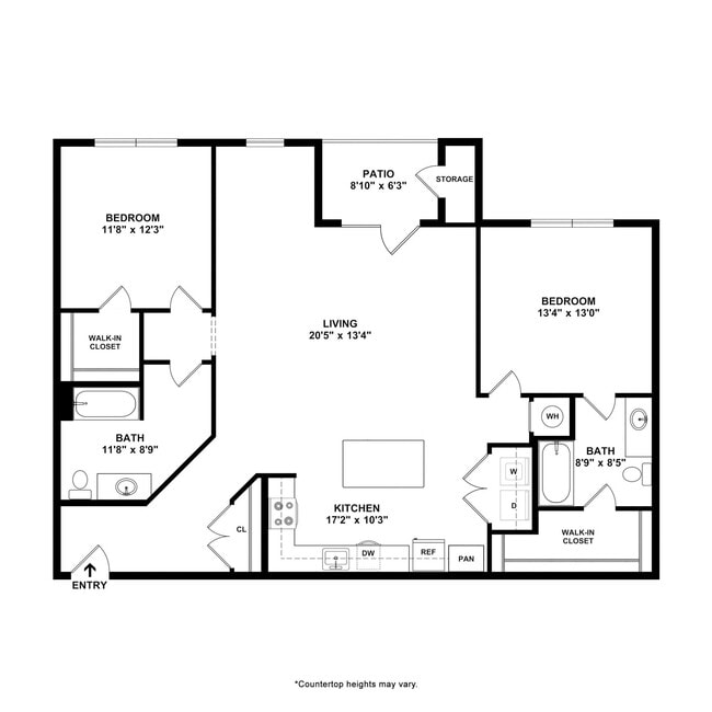 Floorplan - Smyrna Village Apartments of Louisville