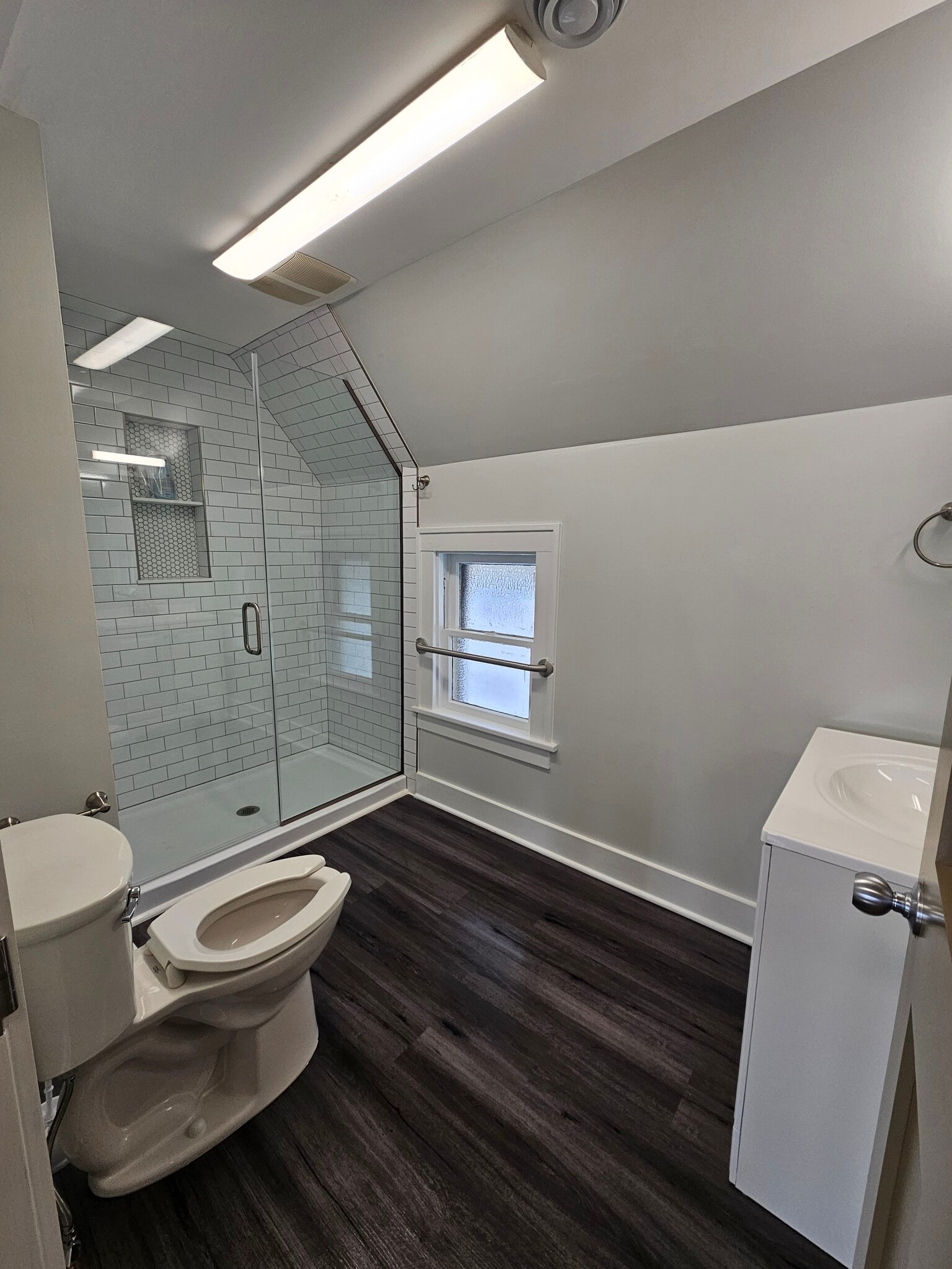 Upstairs bathroom - newly remodeled - 206 N Charles St