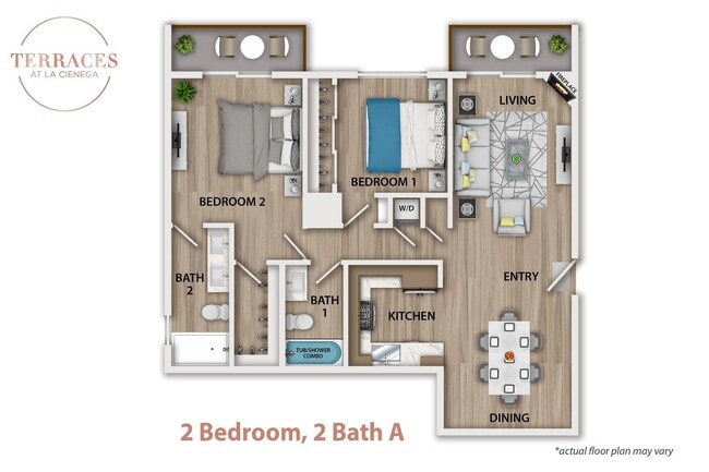 Floorplan - Terraces at La Cienega
