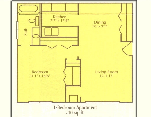 1BR/1BA - Sheffield Village Apartments & Townhomes