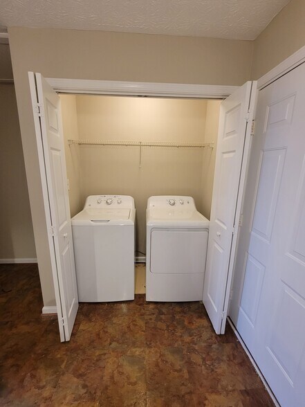 Washer/Dryer off kitchen - 119 Bay Court Dr