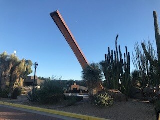 The famous Sun Dial just a short walk away - 7542 E Carefree Dr