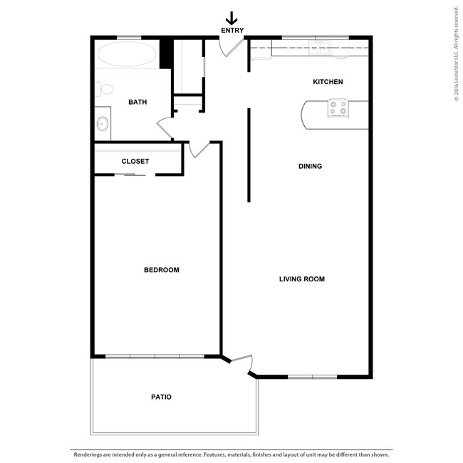 Floorplan - Countrywood Apartments