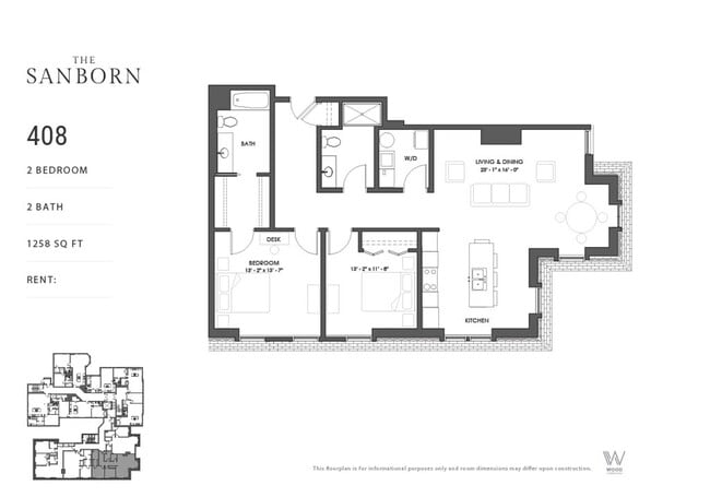 Floorplan - The Dennison