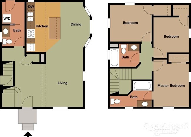 Building Photo - Large 3 bedroom 2.5 bath remodeled home! L...