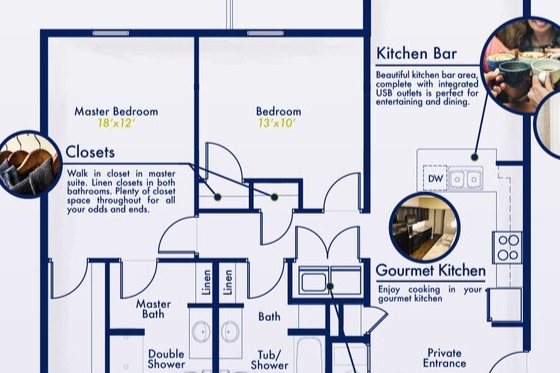 Floorplan - Crossing at Grove City