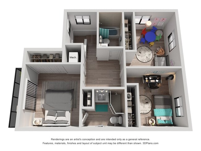 Floorplan - The Villages at Miami Gardens
