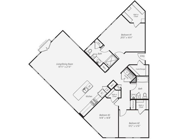 Floorplan - Avalon at Assembly Row