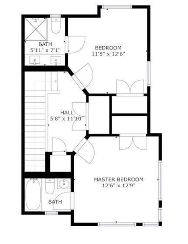 Building Photo - Large Upper Level 2 Bed/2.5 Bath Condo with Parking Near Brookland Metro