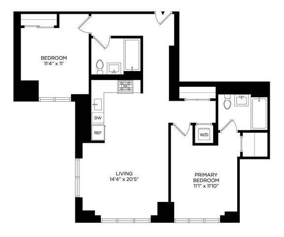 Floorplan - Lincoln at Bankside