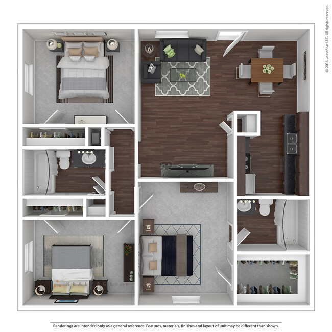 Floorplan - Armon Bay Apartments