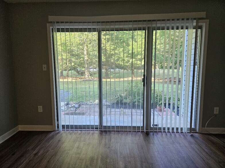 Sliding door to Patio view - 53 Juniper Way